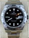 二手 ▶️ Rolex 勞力士 Explorer II ◀️ 216570 大黑橙 2019年錶  (42mm)   